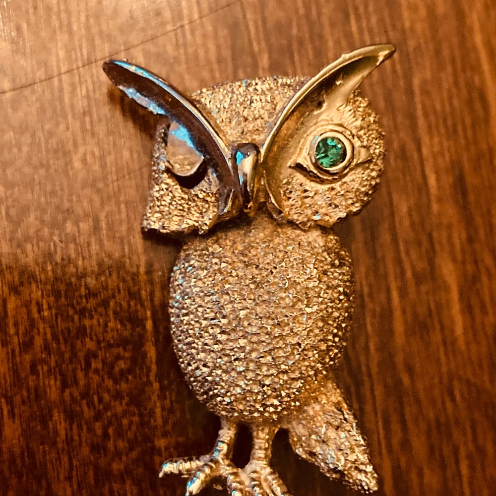 Owl brooch-from Estate Sale